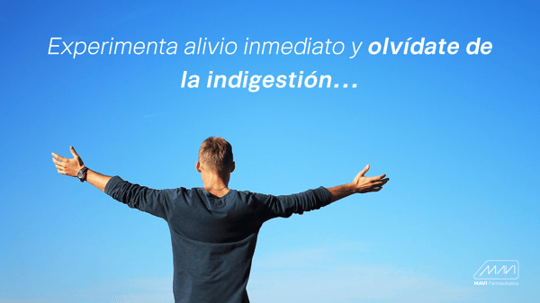 Experimenta alivio inmediato y olvídate de la indigestión