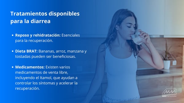 Tratamientos disponibles para la diarrea